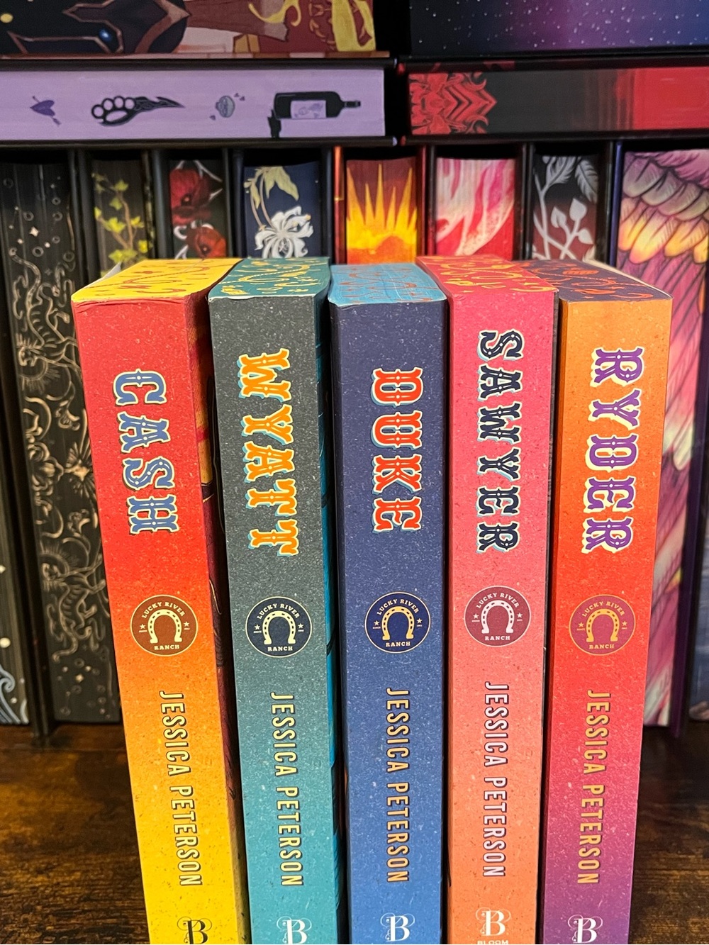 Lucky River Ranch Complete Series by Jessica Peterson Deluxe Paperbacks New